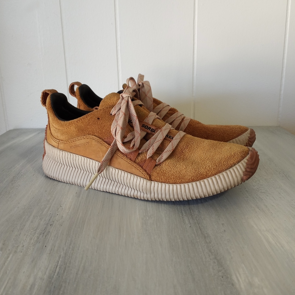 Sorel Out N About Plus Sneaker Waterproof Suede Elk Women's Size 6.5